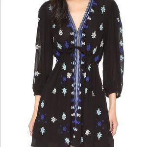 FREE PEOPLE Star Gazer tunic dress-XS